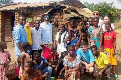 Foto di gruppo oratorio dell'Immacolata - Malawi 2024