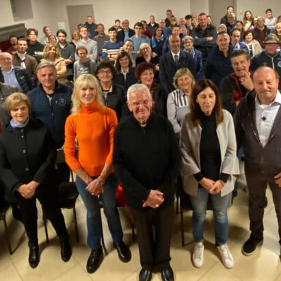 Pellegrinaggio Pastorale Vescovo Francesco Cologno al Serio. Foto di gruppo